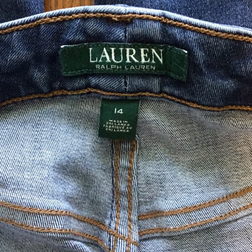 Ralph Lauren premier straight leg jeans size 14 - Picture 4 of 7